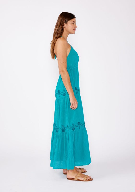 Tinsley Embroidered Maxi Dress