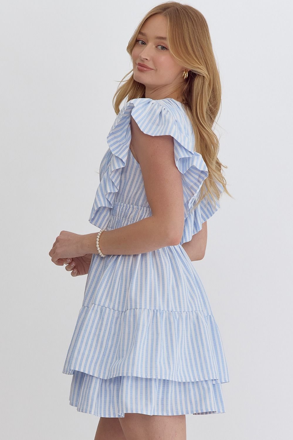 Elaina Striped Dress